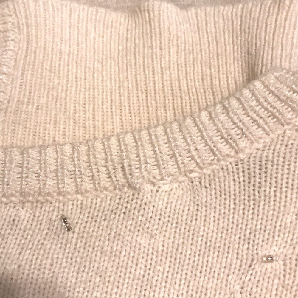 Vintage Beaded Angora Blend Cardigan - Picture 14 of 14